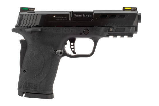 Smith Wesson Shield EZ 9mm M&P pistol features TruGlo night sights